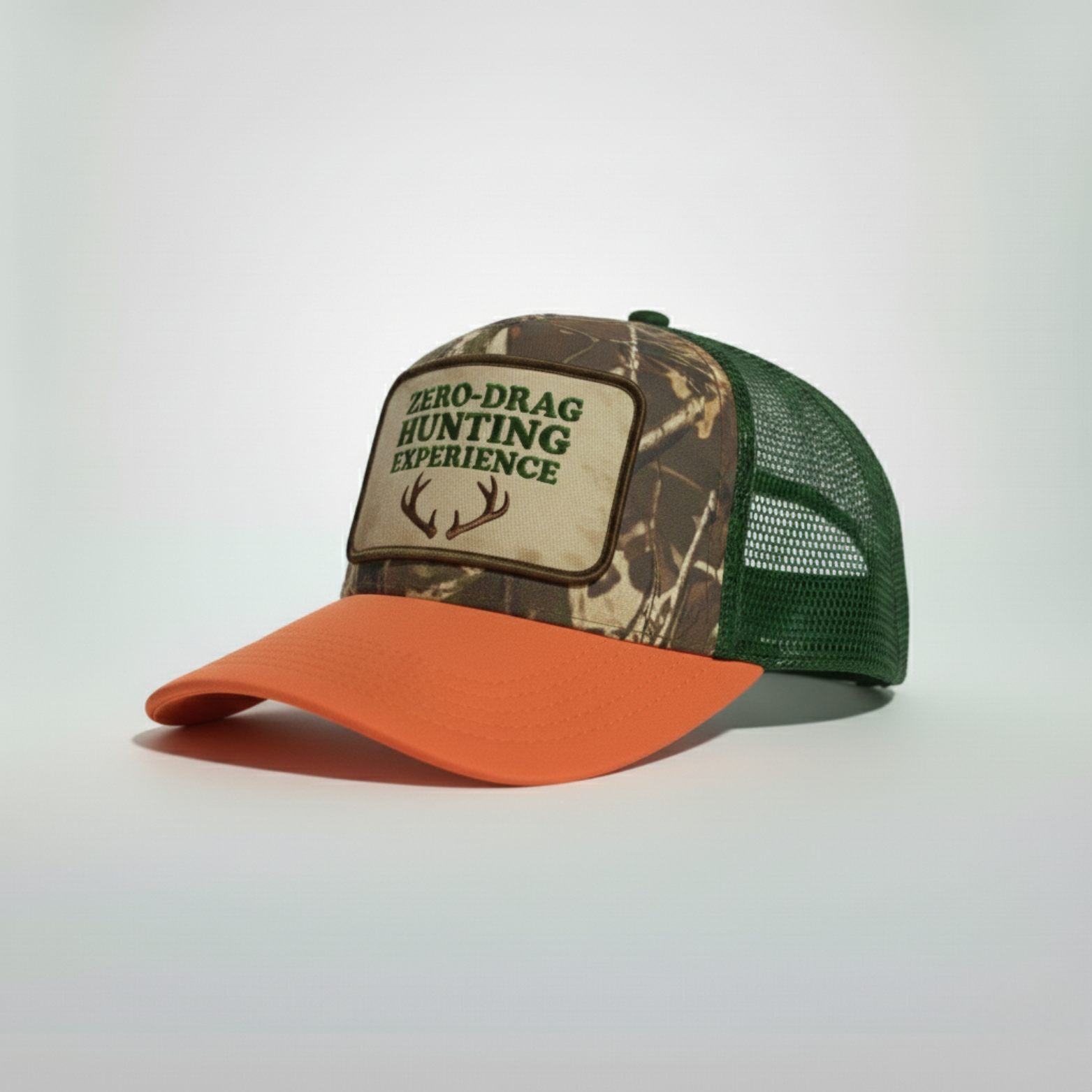 Zero-Drag Hunting Trucker Hat